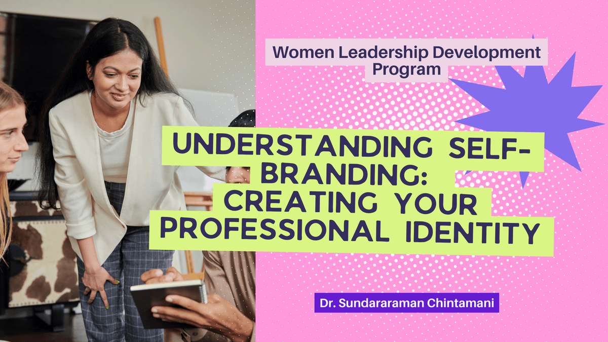 Understanding Self Branding - Creating Your Professional Identity at Indian Bank IMAGE